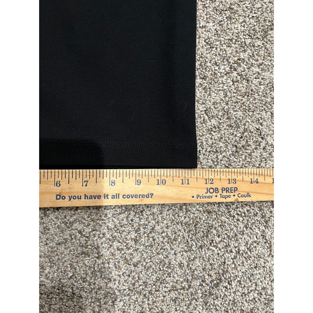 Eileen Fisher Black Tencel Blend Wide Leg Crop Pants Womens Size Large TJX - Picture 5 of 8